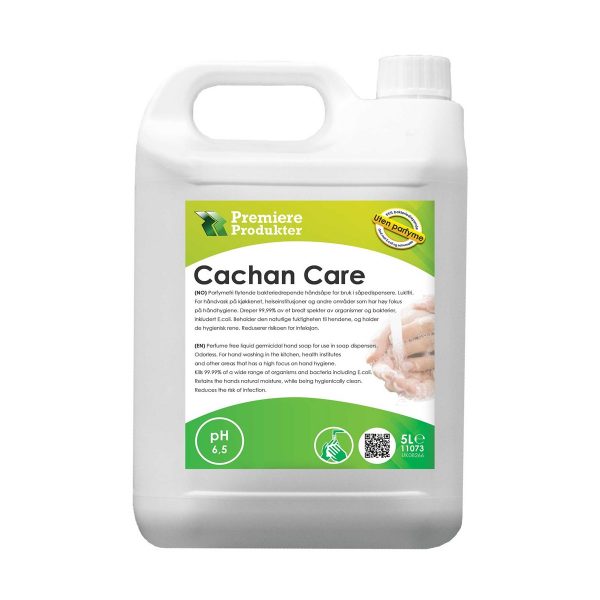 Dispensersåpe Cachan Care baktdrep. * kn a 5 lt.