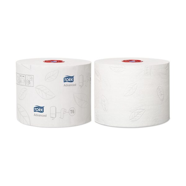 Tork Mid-size T6 Toalettrull adv. 2-lag (127530)*Krt a 27 rl - Bilde 2