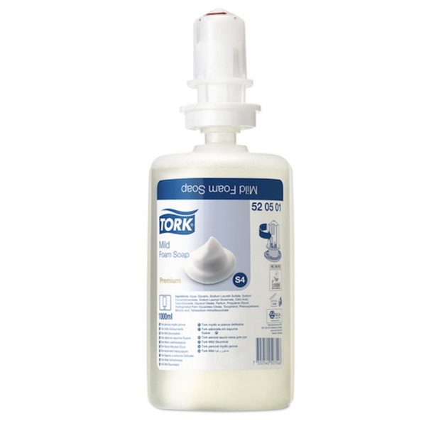 Tork Håndsåpe skum 1 liter S4 mild *krt a 6 fl.