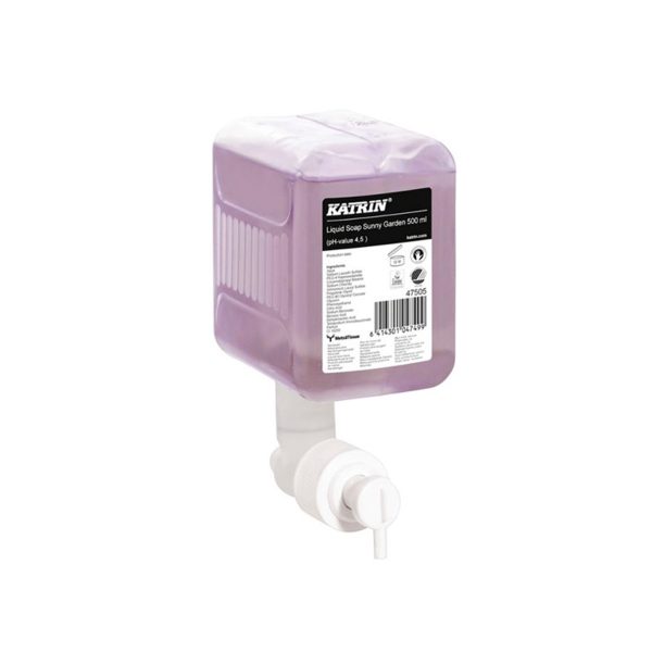 Håndsåpe KATRIN flytende Sunny Garden 0,5L