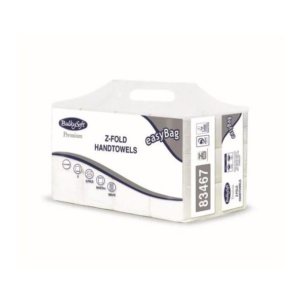 BulkySoft Multifold Easybag Z-Falset - Premium 2 lag - krt a 2400 ark