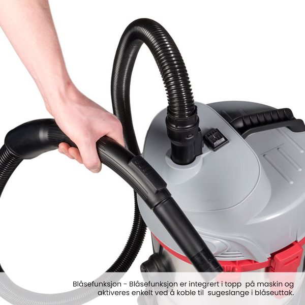 SPRINTUS Artos Våt/Tørr Støvsuger 30Liter 1200W - Bilde 3