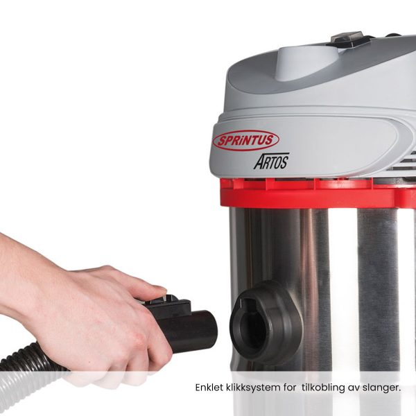 SPRINTUS Artos Våt/Tørr Støvsuger 30Liter 1200W - Bilde 6