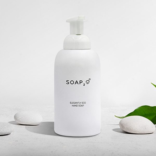 SOAP2O Flaske, Porcelain White 350ml