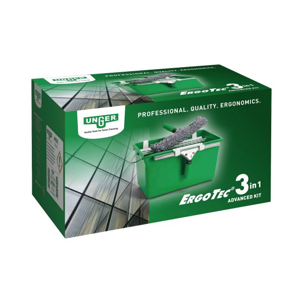 Unger - ErgoTec Advanced Kit 3in1 - Vindusvaskersett - Bilde 2
