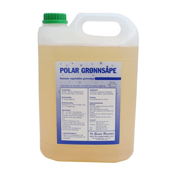 Foma Polar Grønnsåpe 5L.